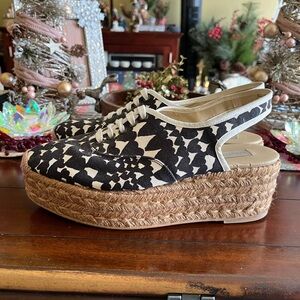Stella McCartney Platform Wedge Espadrilles